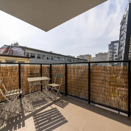 Skierniewicka Apt - Parking, Workspace, Balcony - By Rentujemy Warschau Exterior foto