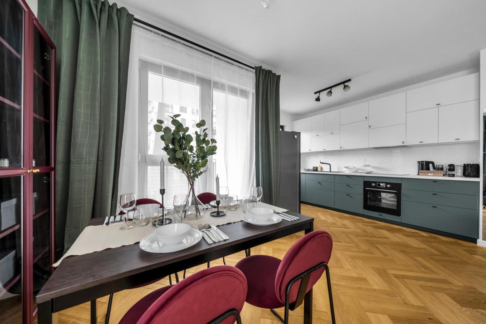 Skierniewicka - Parking, Workspace, Balcony - By Rentujemy Apartmán Varšava